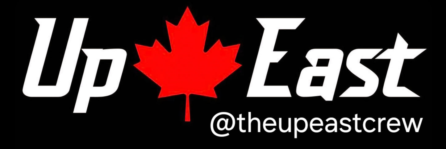 Up East Logo Sticker
