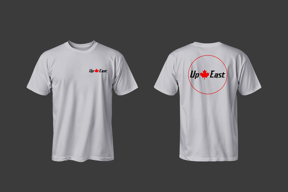 Up East Logo T-Shirt – White